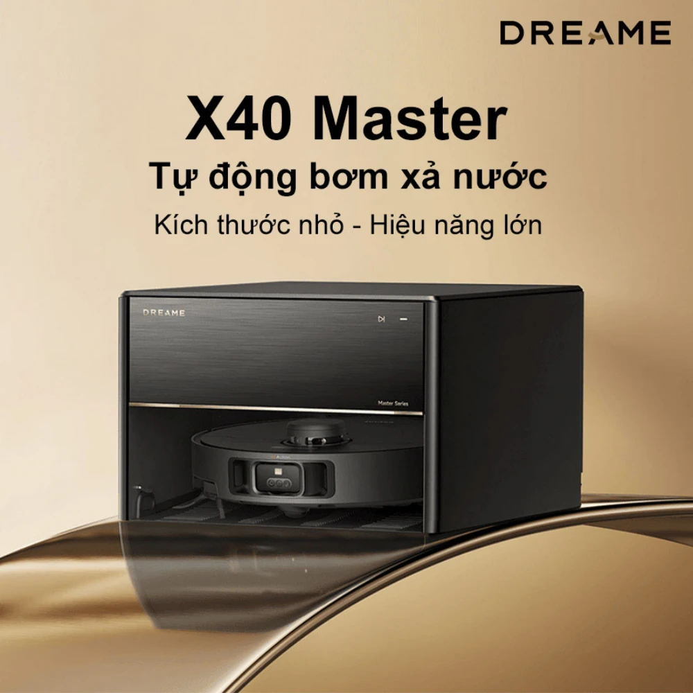 Robot hút bụi lau nhà thông minh Dreame X40 Master