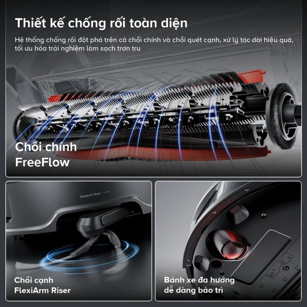 Robot hút bụi lau nhà Roborock Saros Z70