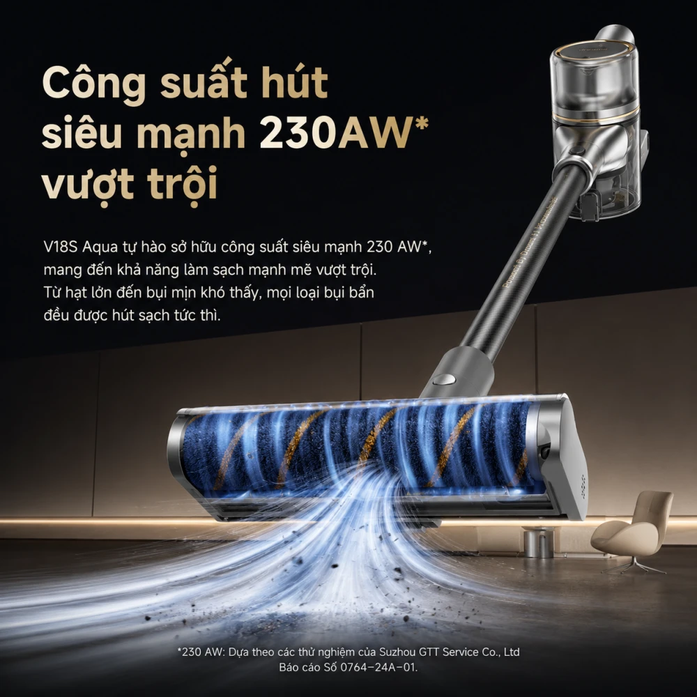 Máy hút bụi cầm tay không dây Dreame V18s