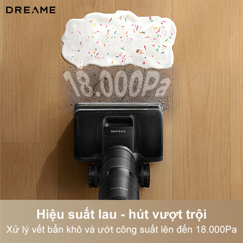 Máy lau sàn hút bụi thông minh Dreame H12 FlexReach