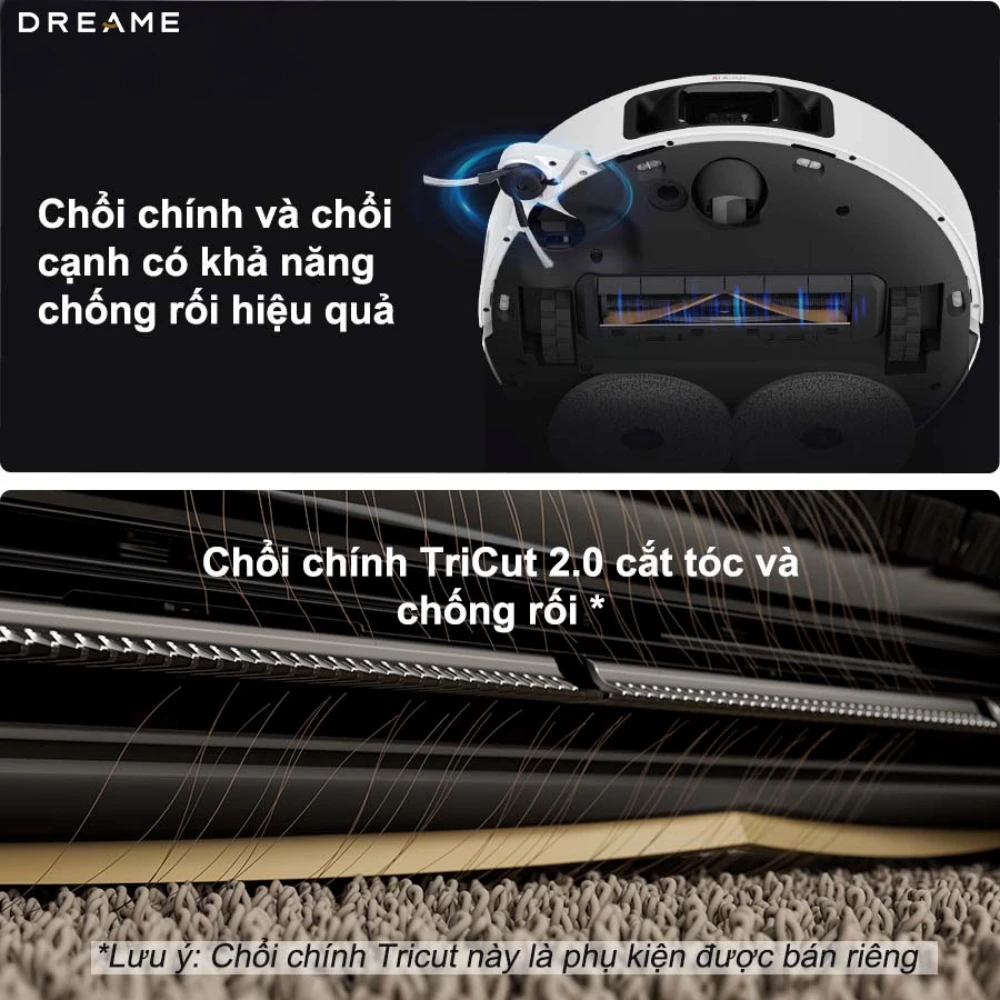 Robot hút bụi lau nhà thông minh Dreame X40 Ultra