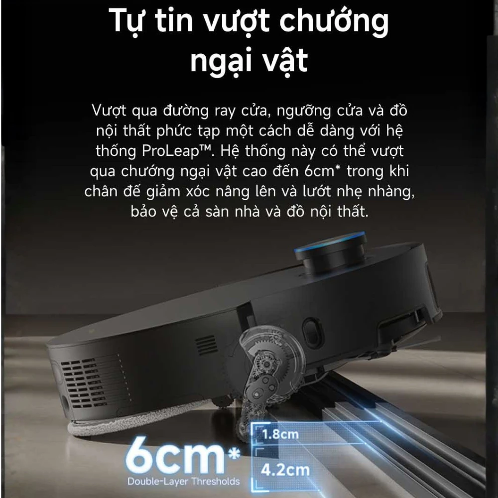 Robot hút bụi lau nhà thông minh Dreame X50 Master