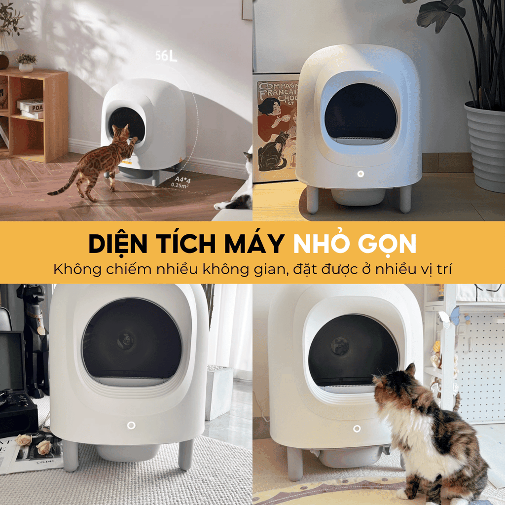 Máy dọn vệ sinh mèo HeLiPet