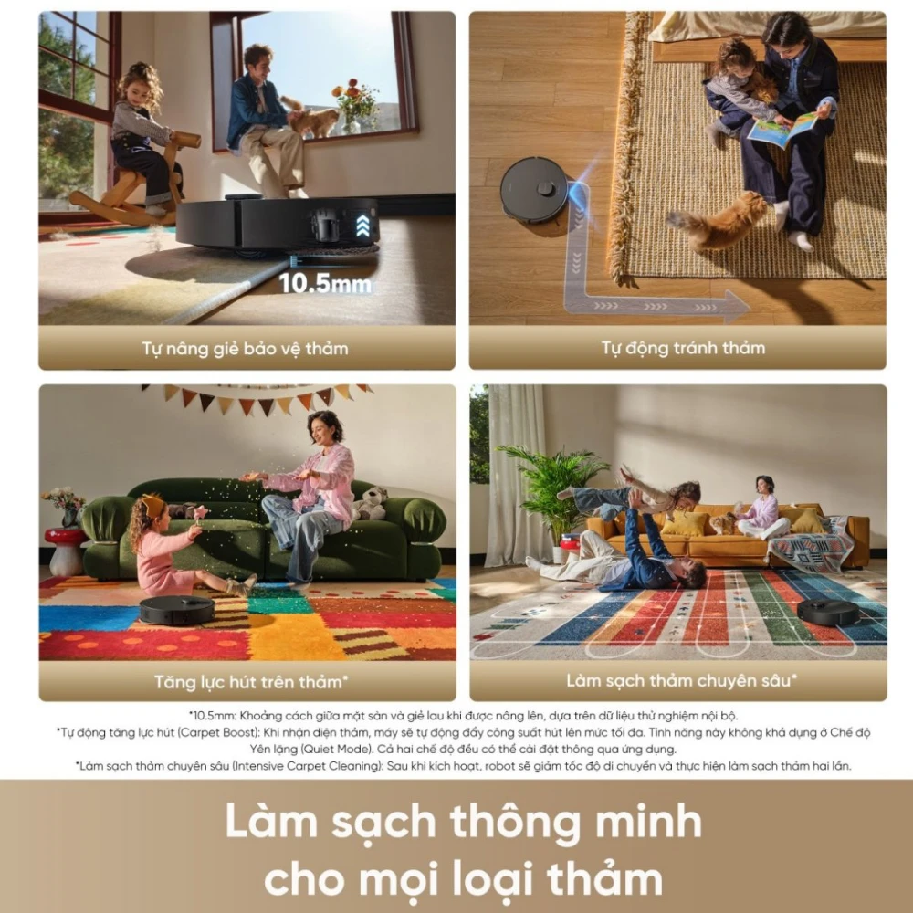 Robot hút bụi lau nhà thông minh Dreame L10s Ultra Heat