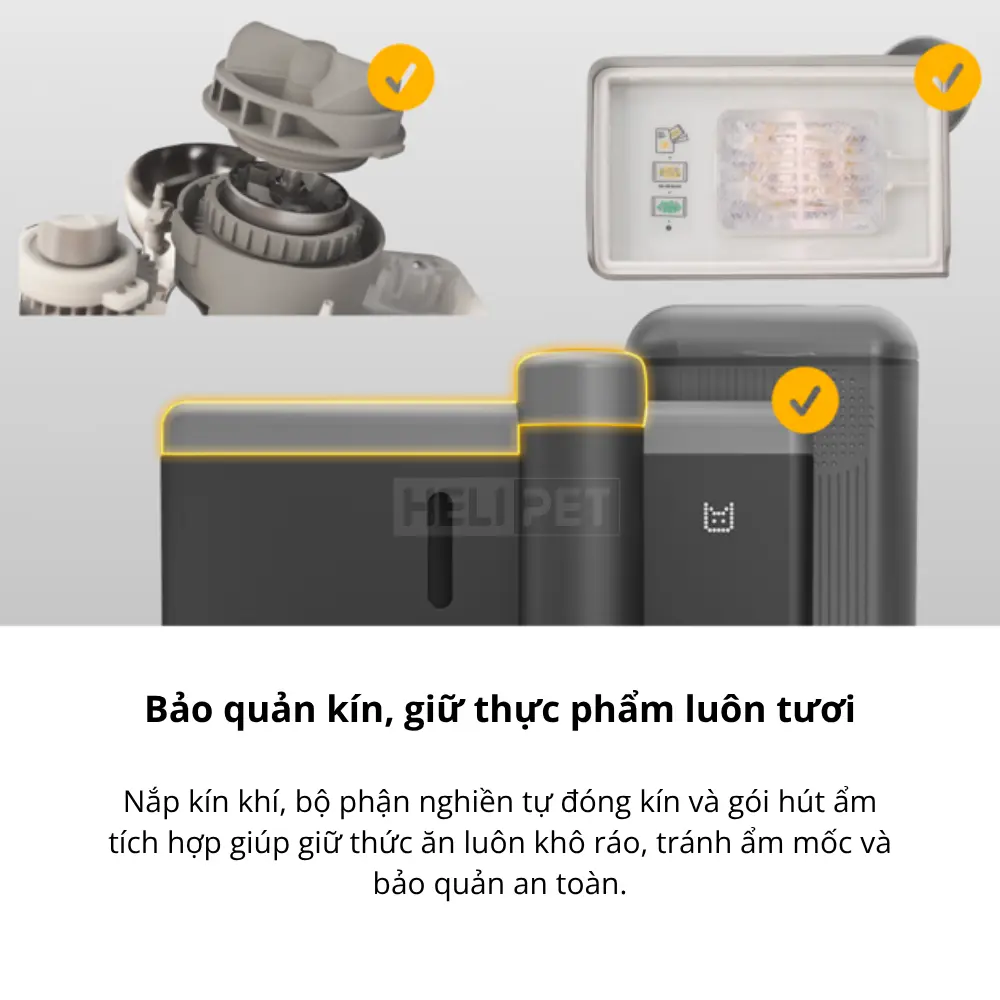 Máy chế biến thức ăn ướt tự động Neakasa Riko