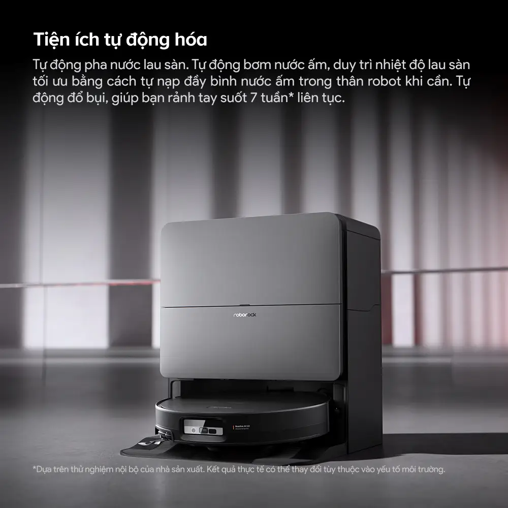 Robot hút bụi lau nhà Roborock Saros 20 Sonic
