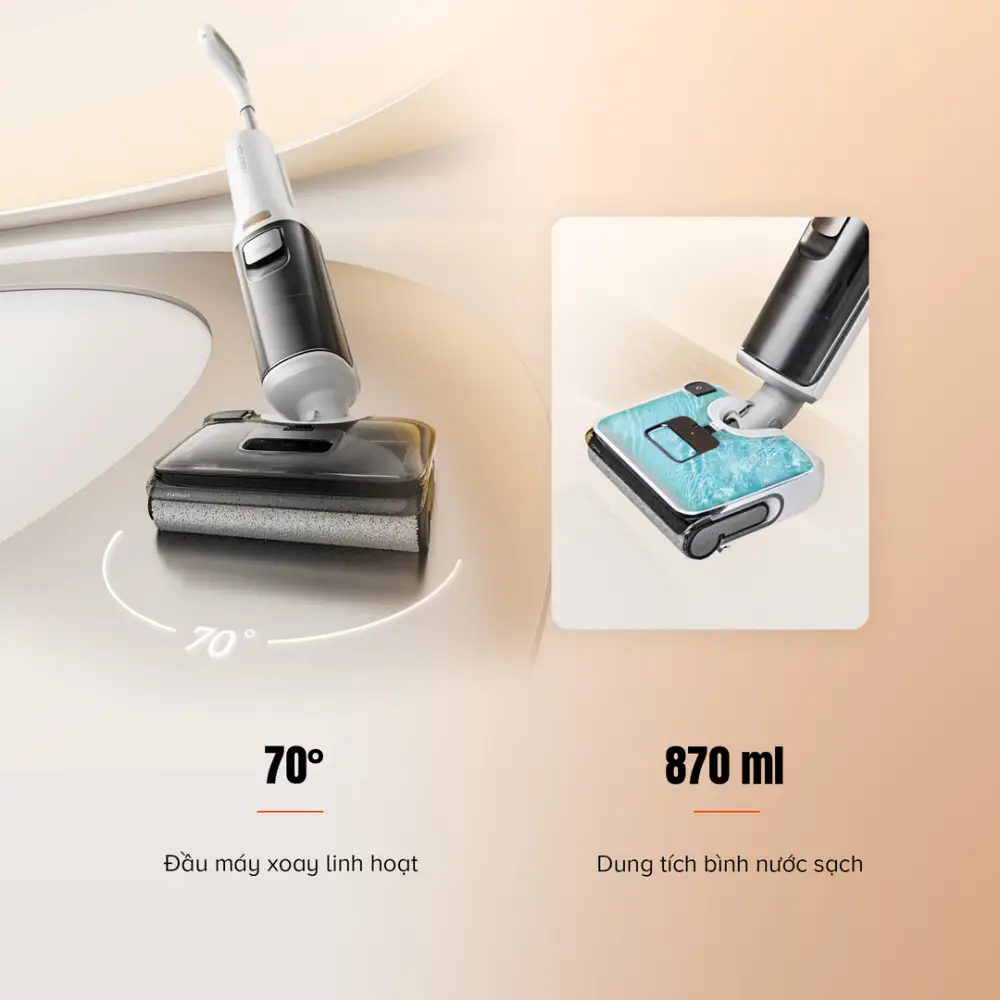 Máy hút bụi lau nhà cầm tay Roborock F25 RT