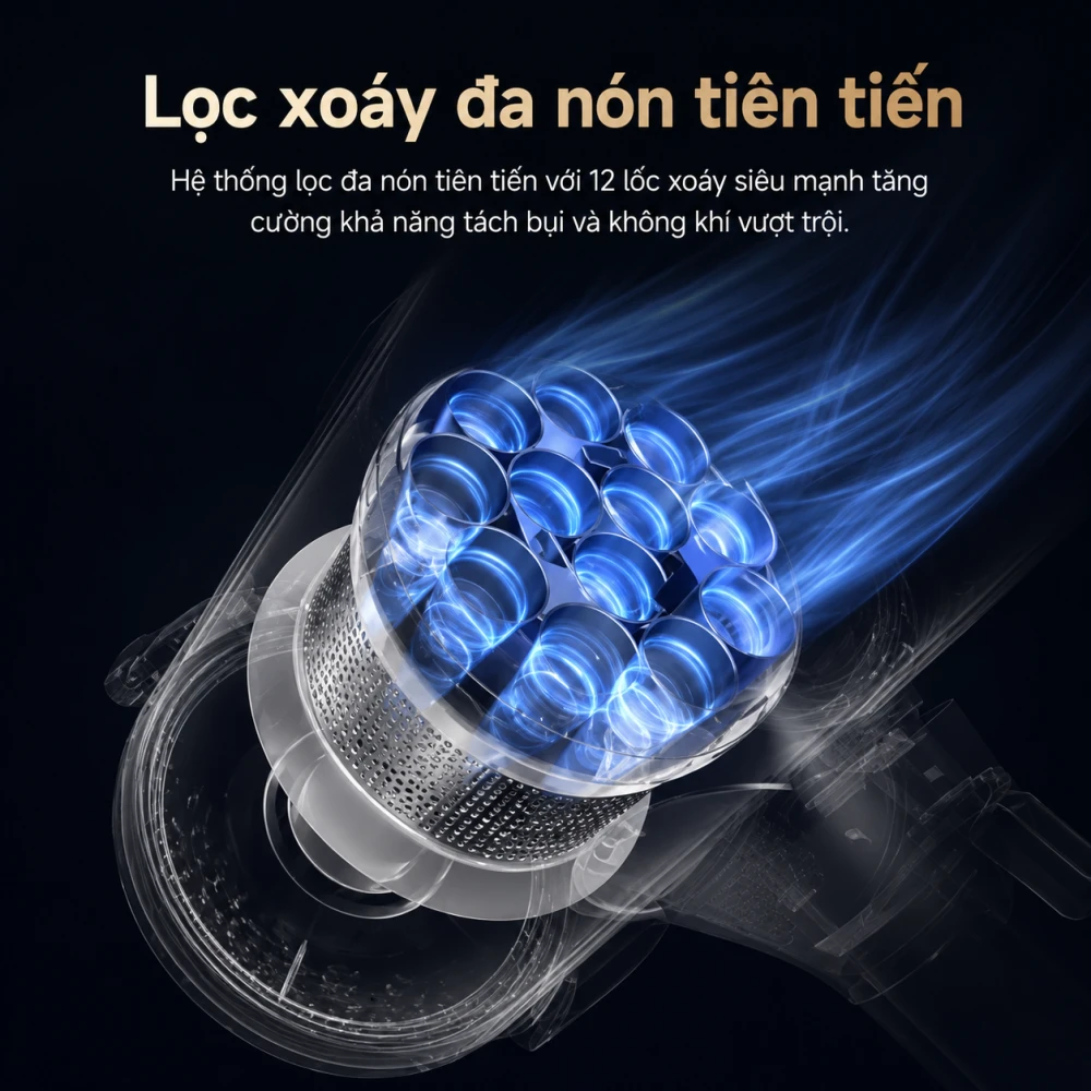 Máy hút bụi cầm tay không dây Dreame V18s