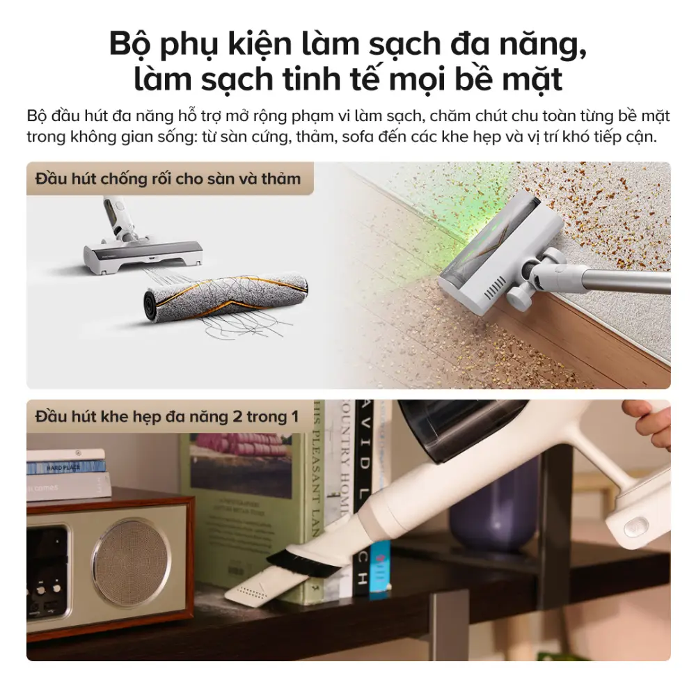 Máy hút bụi cầm tay không dây Roborock H60