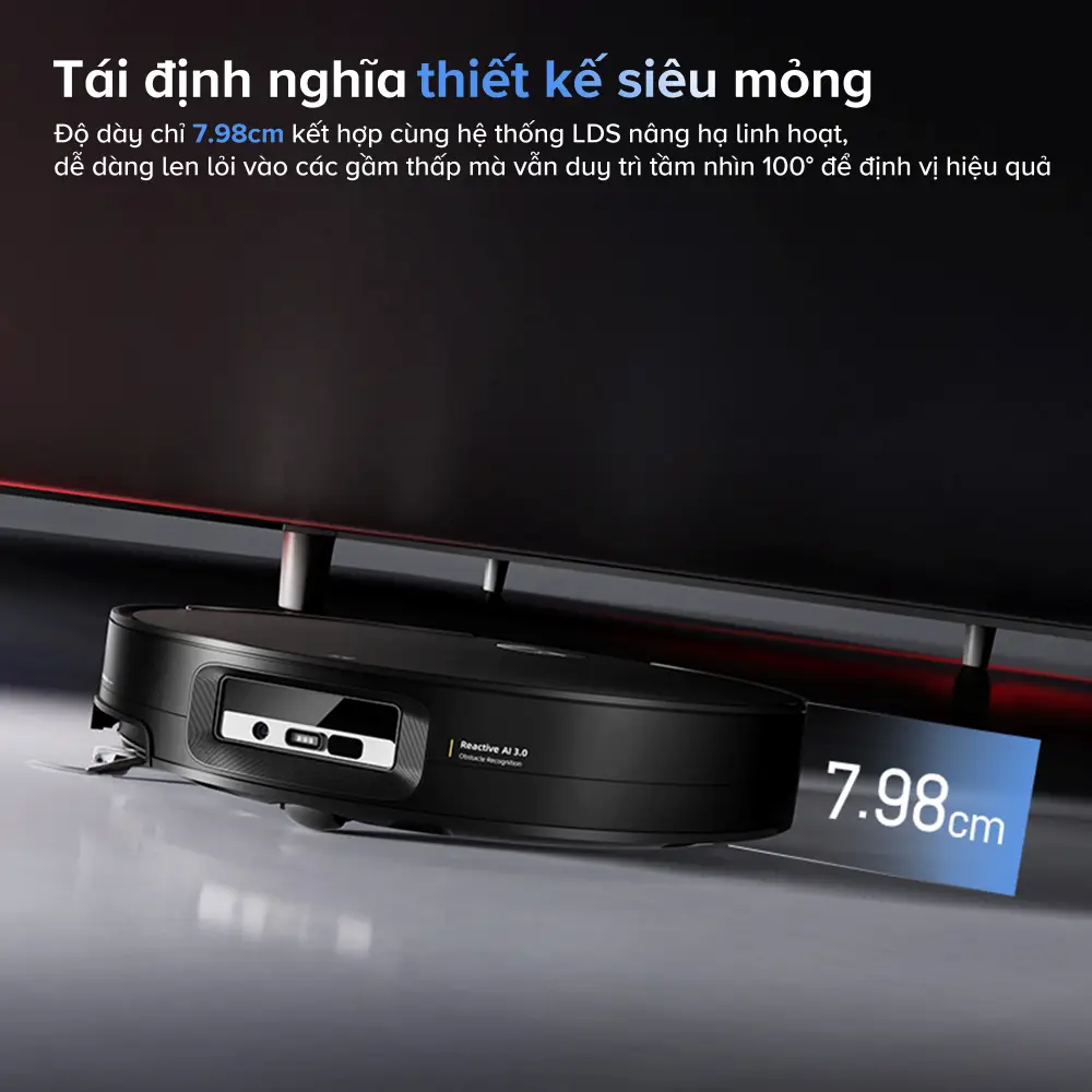 Robot hút bụi lau nhà Roborock Saros 10