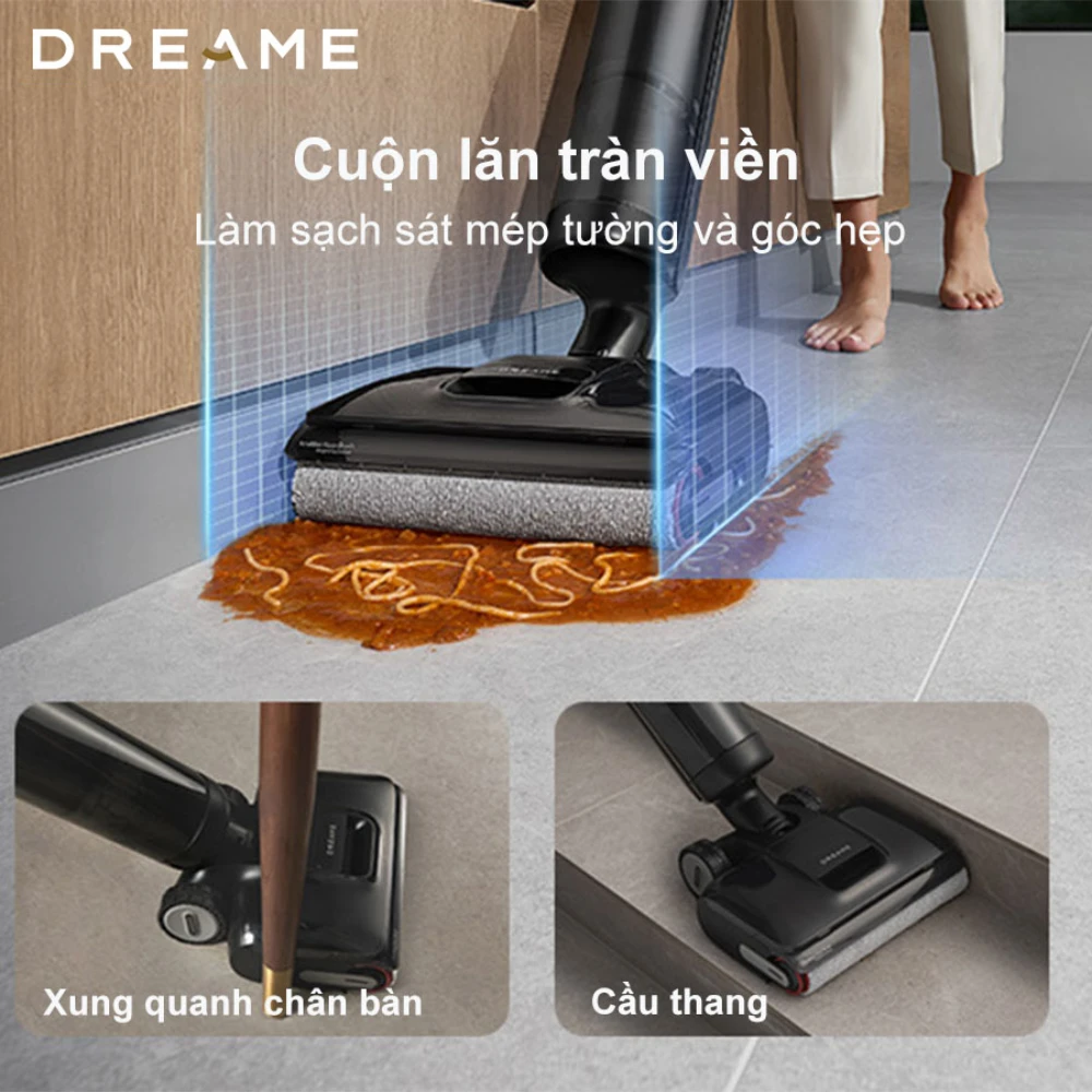Máy lau sàn hút bụi thông minh Dreame H13 Flexreach
