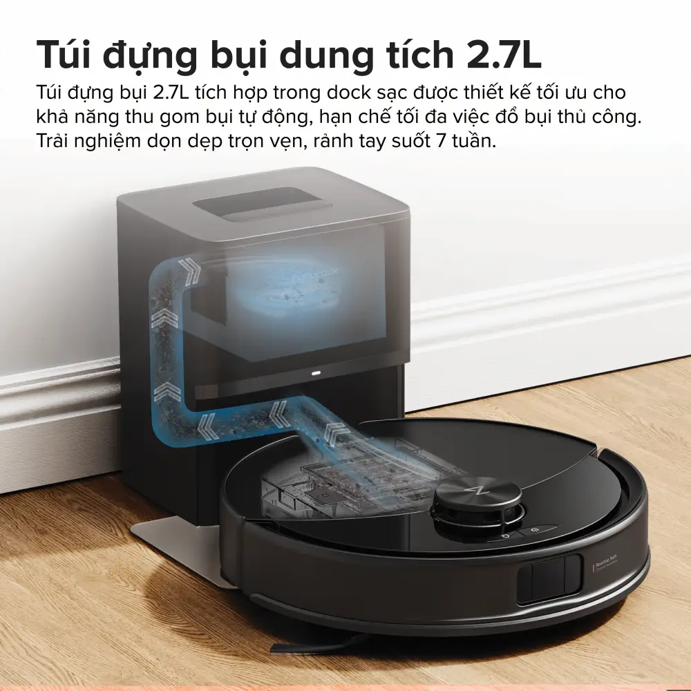 Robot hút bụi lau nhà Roborock Q10 PF+