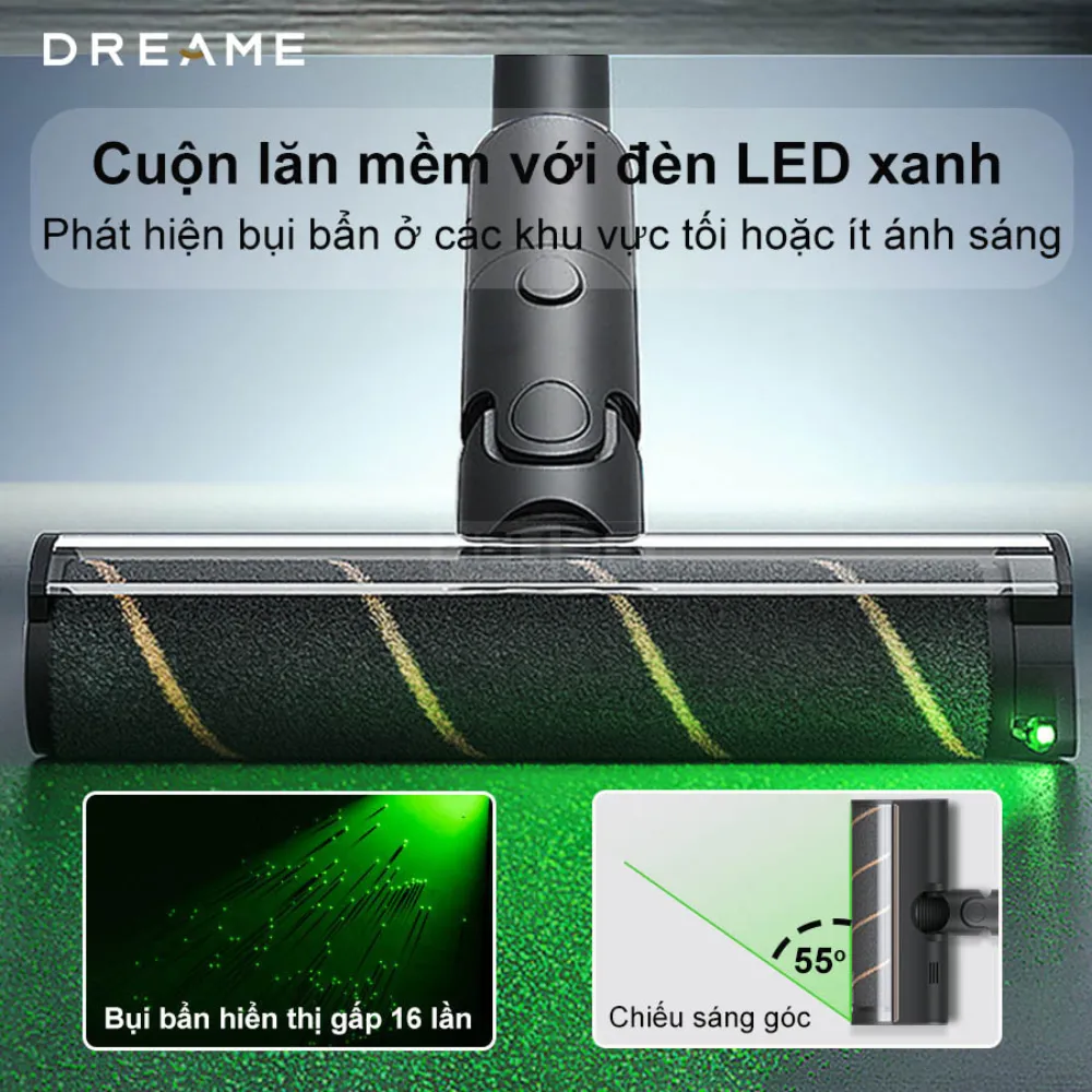 Máy hút bụi không dây đa năng Dreame V18S Aqua