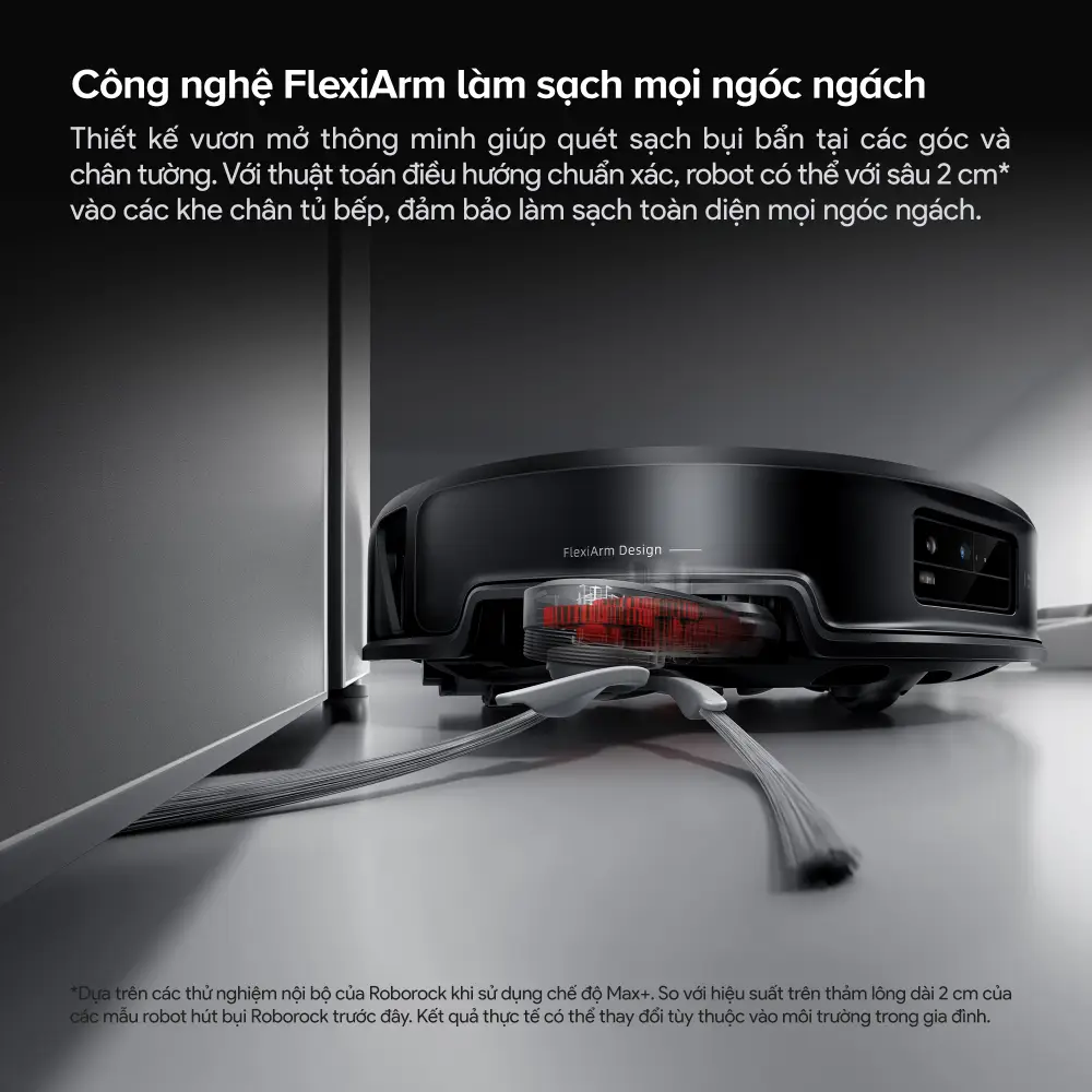Robot hút bụi lau nhà Roborock Saros 20 Sonic
