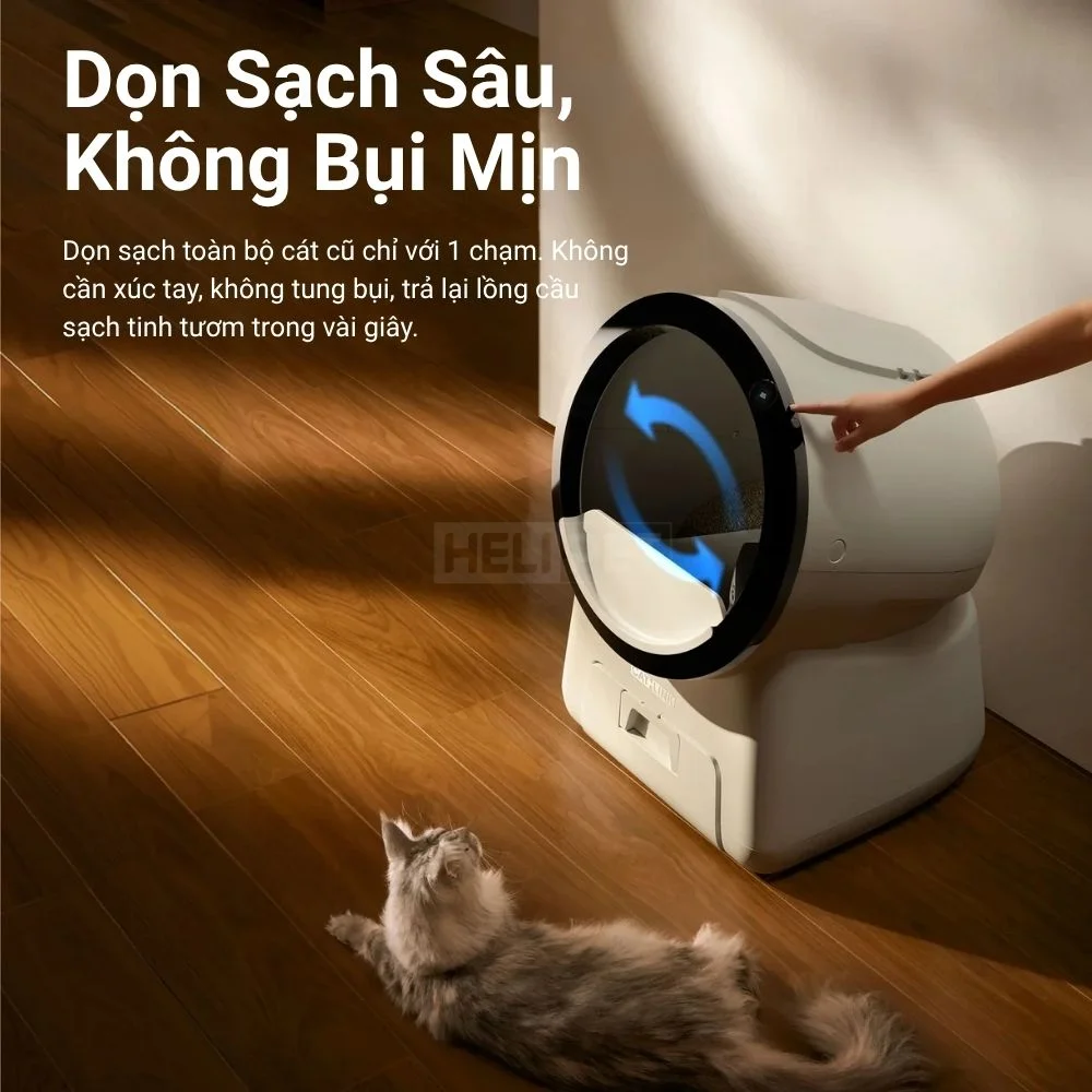Máy vệ sinh cho mèo Catlink Scoop Robot Pro