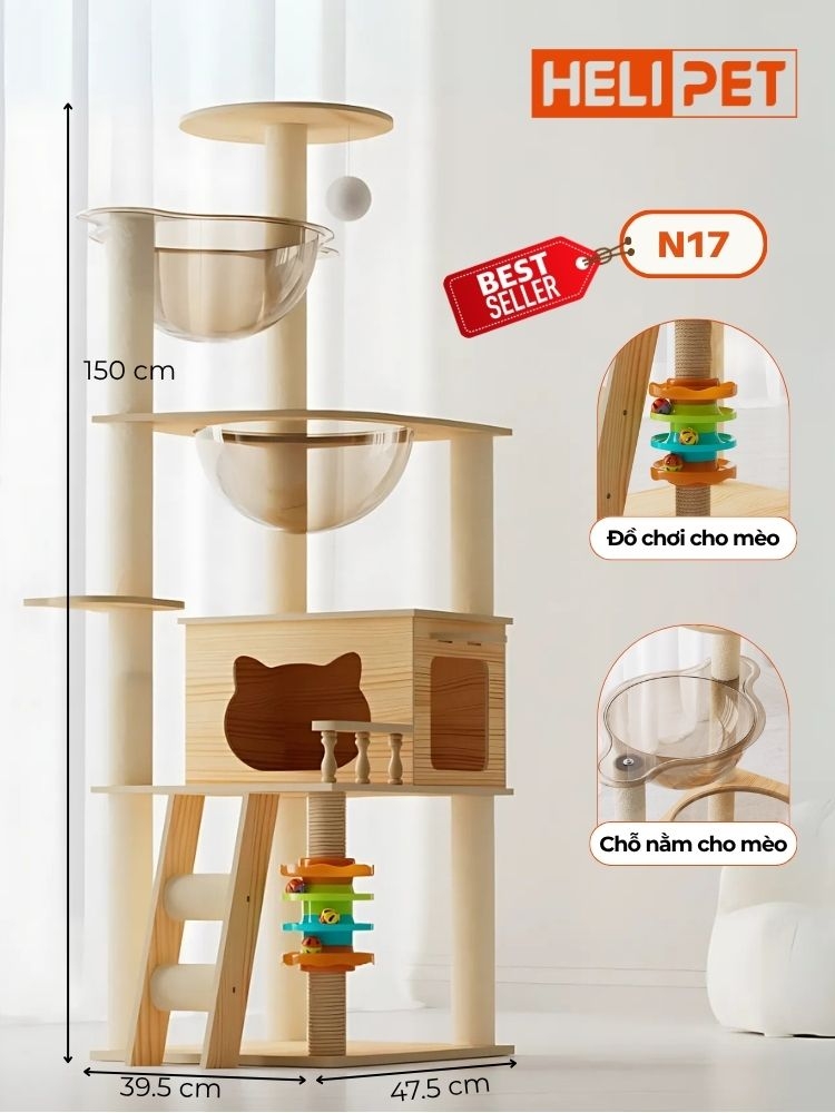 Cat tree HELIPET N17