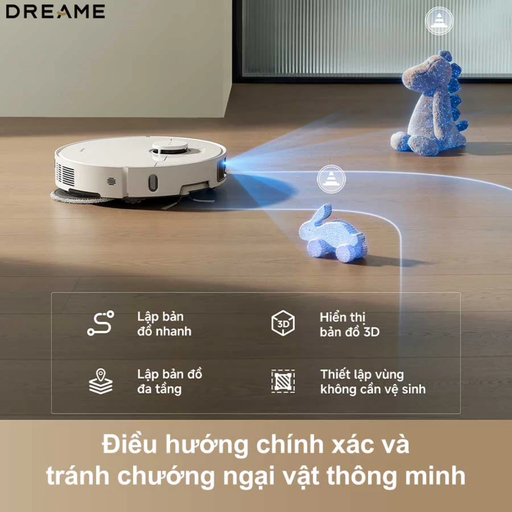 Robot hút bụi lau nhà thông minh Dreame L10s Ultra (Gen 3)