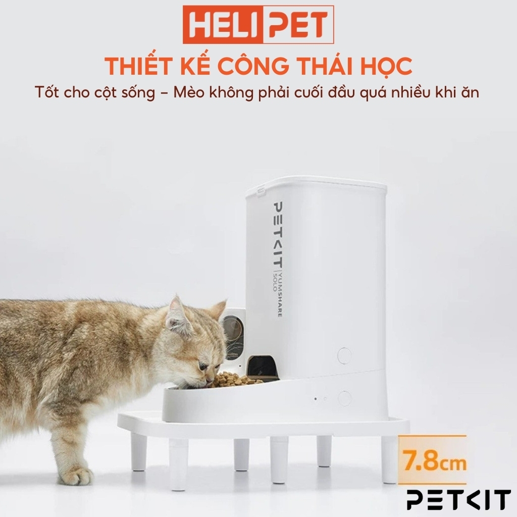 Bậc thang tăng chiều cao, chống kiến cho máy ăn Petkit
