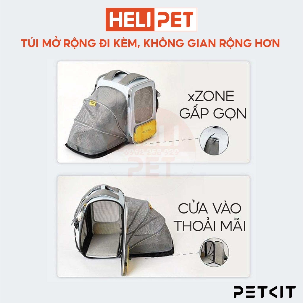 Balo chó mèo PETKIT Breezy xZONE