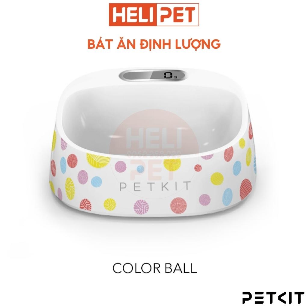 Bát ăn định lượng cho chó mèo Petkit