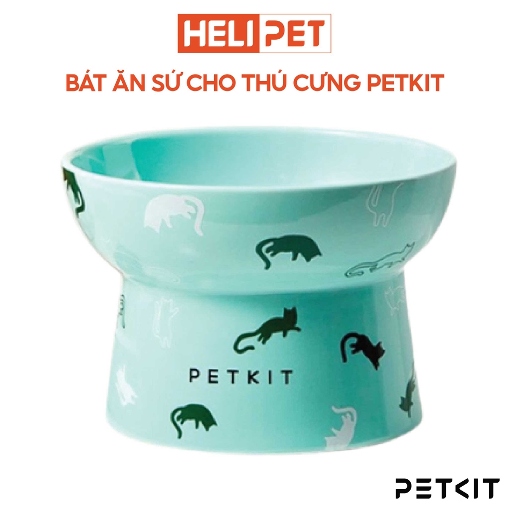 Bát Ăn Sứ Cho Mèo PETKIT Cao Cấp