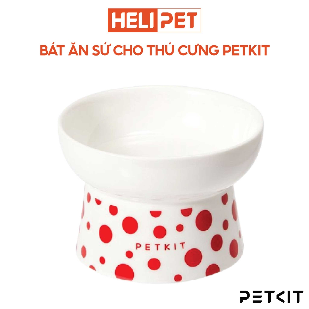 Bát Ăn Sứ Cho Mèo PETKIT Cao Cấp
