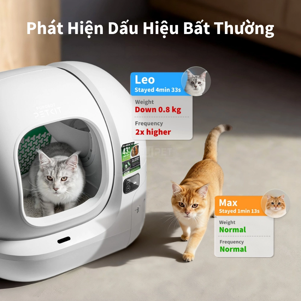 Máy dọn vệ sinh mèo PETKIT Purobot Max 3
