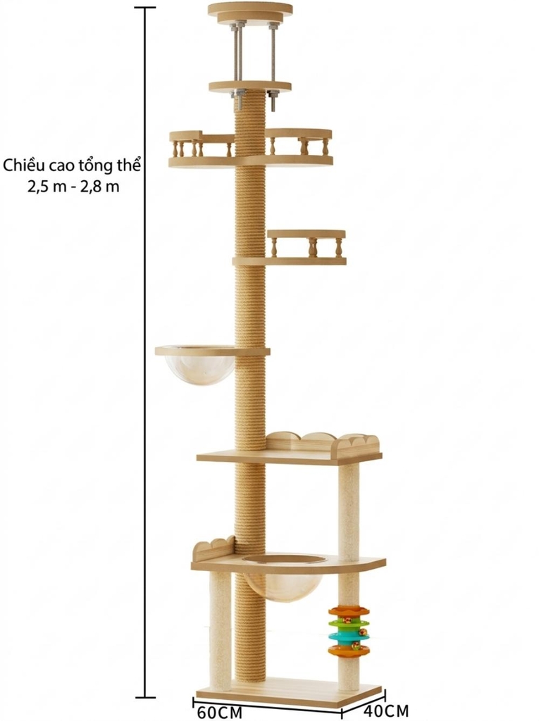 Cat tree HELIPET MT4