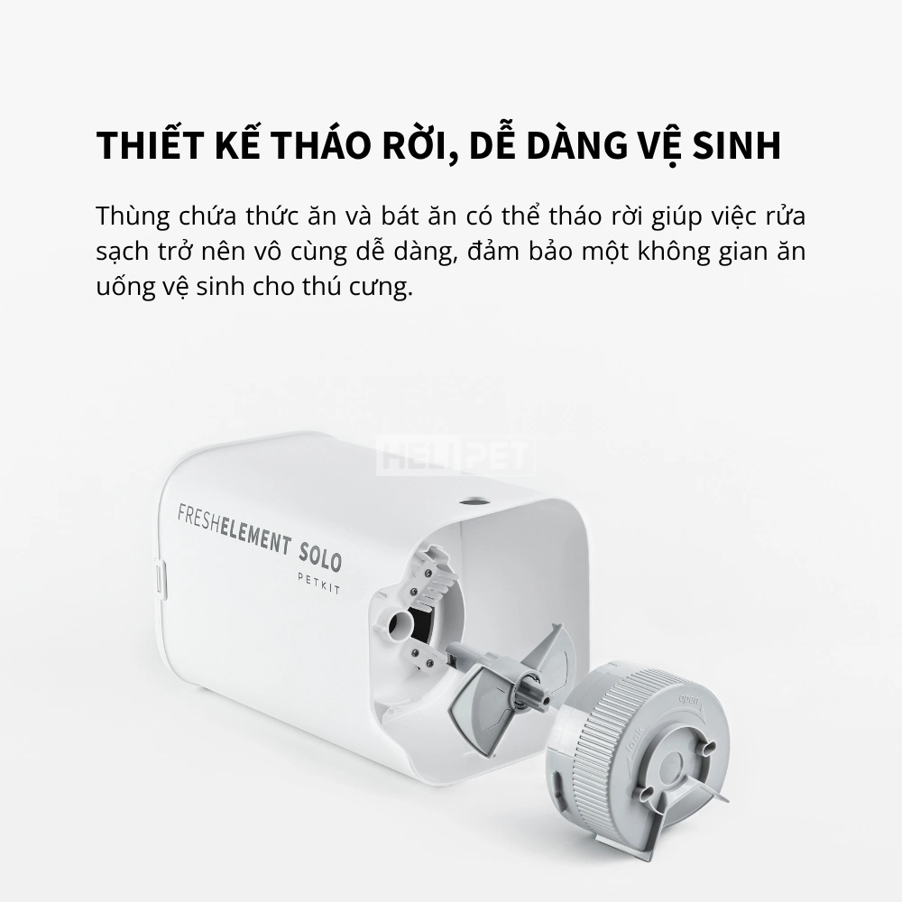 Máy ăn PETKIT Fresh Element Solo cho thú cưng - Không Camera
