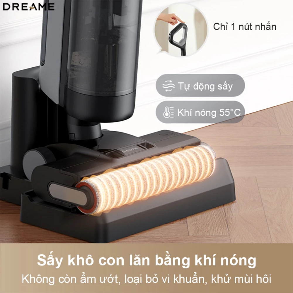 Máy lau sàn hút bụi thông minh Dreame H12 Dual