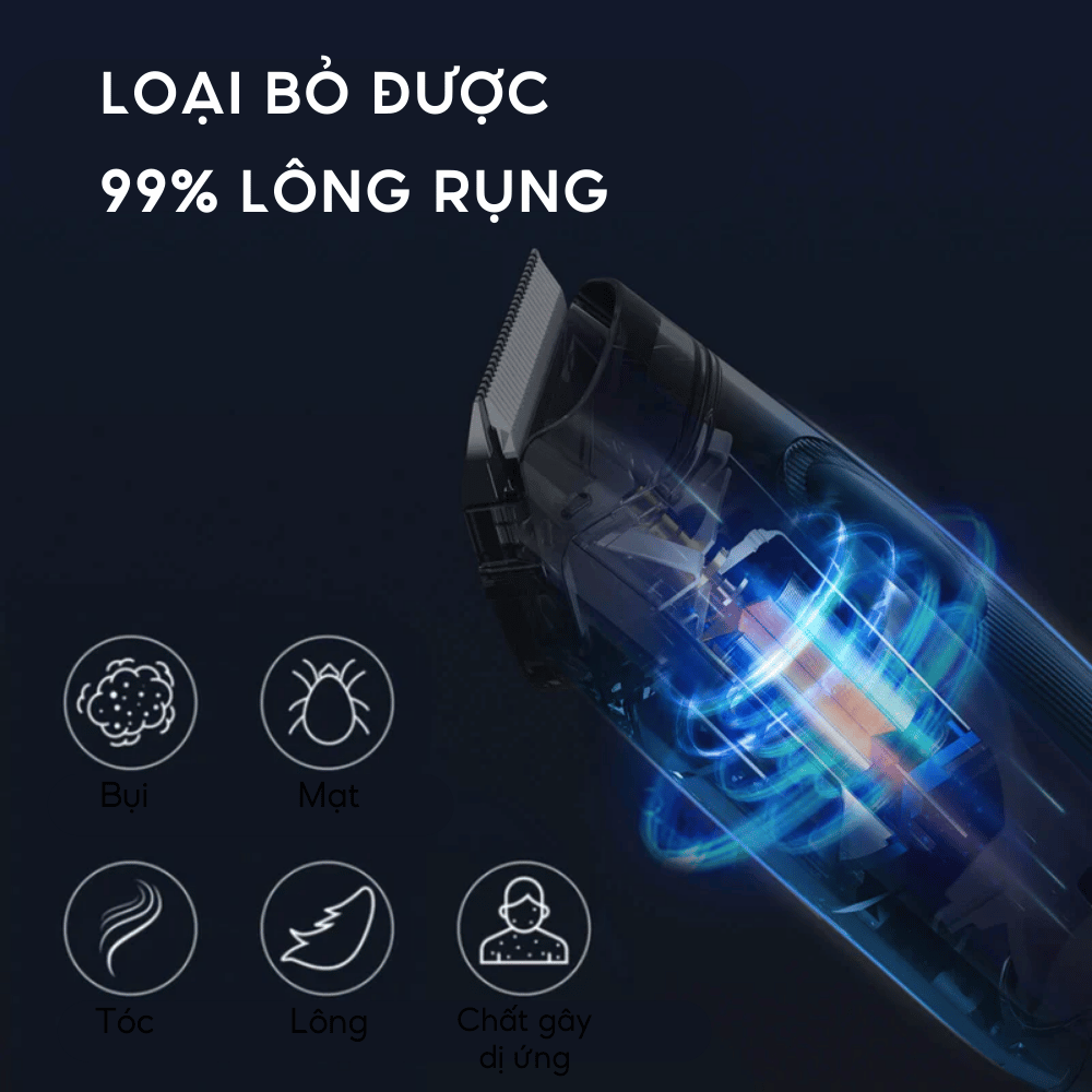 Máy chải hút lông chó mèo Neakasa P1 Pro 5-in-1 Pet Grooming Vacuum