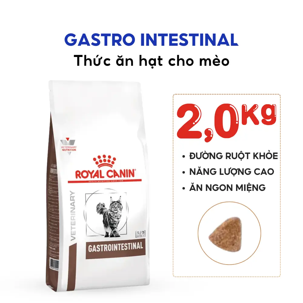 Thức Ăn Hạt Cho Mèo Hỗ Trợ Tiêu Hóa Royal Canin Gastrointestinal