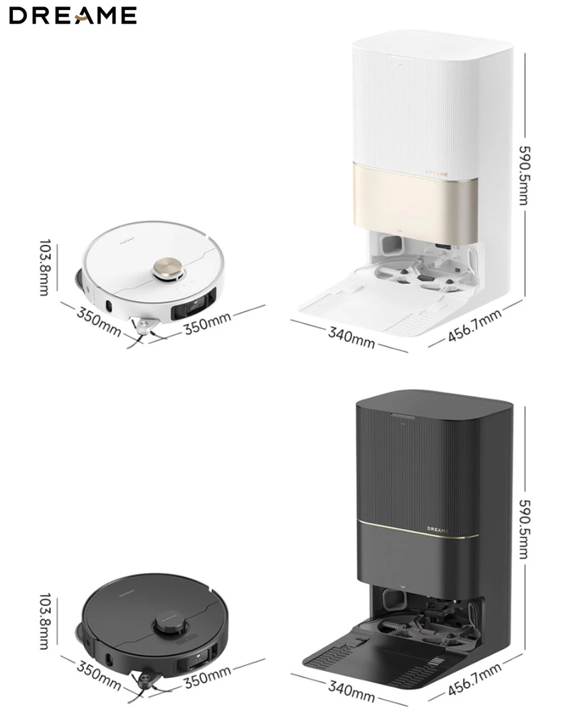 Robot hút bụi lau nhà thông minh Dreame X40 Ultra