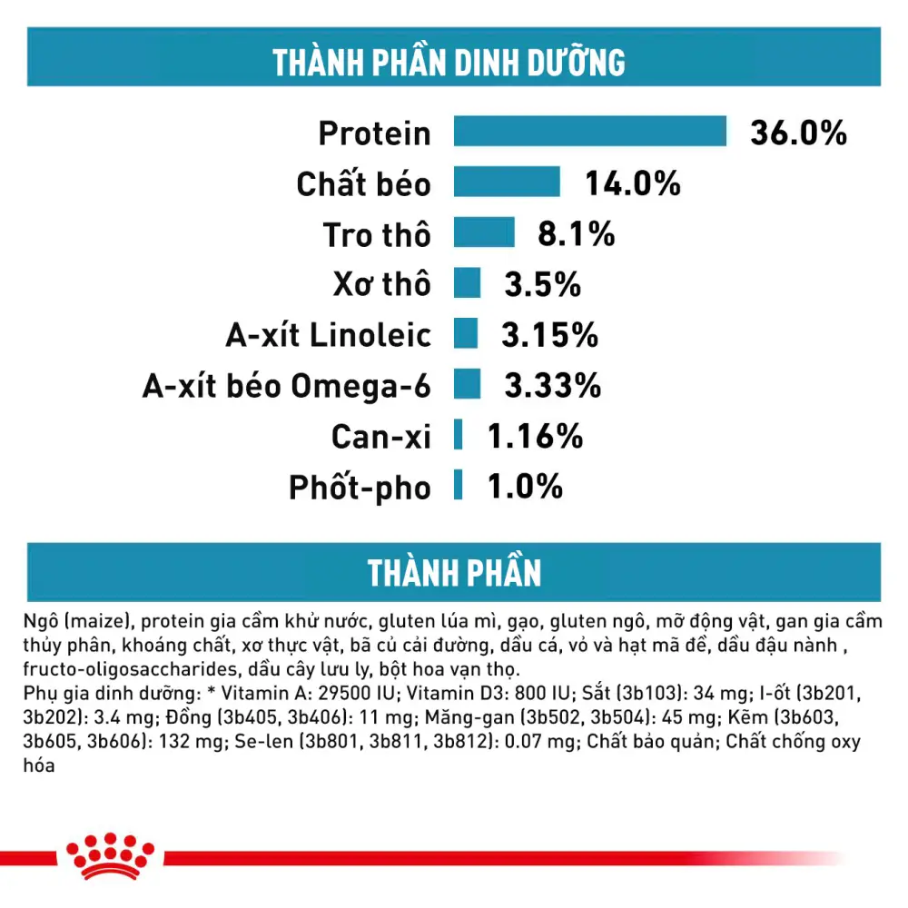 Thức Ăn Hạt Cho Mèo Hỗ Trợ Da & Lông Royal Canin Skin & Coat