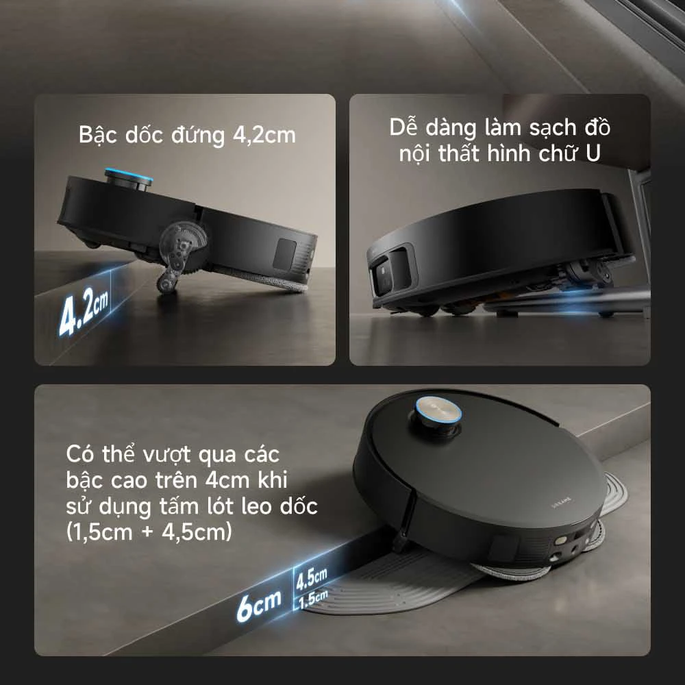 Robot hút bụi lau nhà thông minh Dreame X50 Master