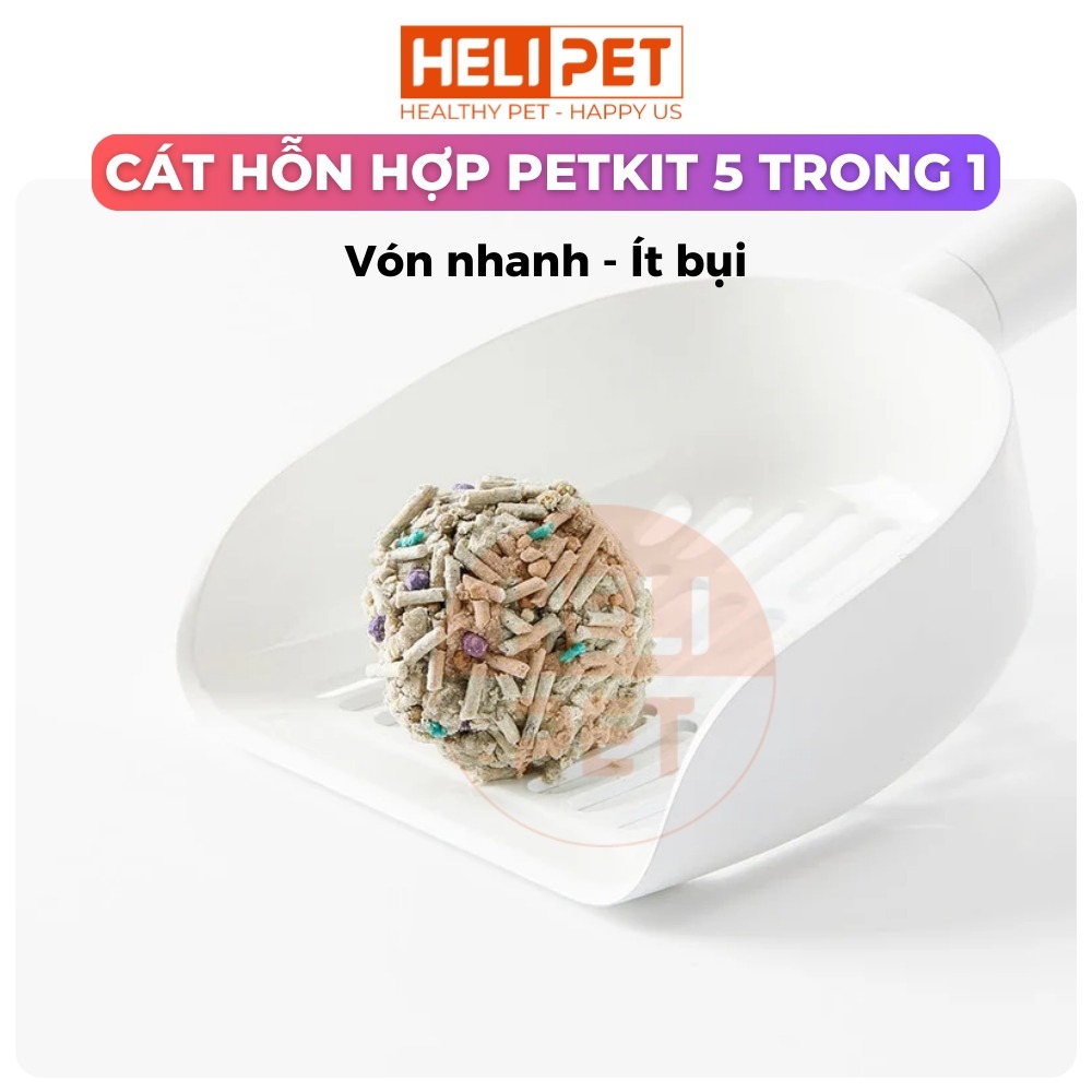 Cát hỗn hợp PETKIT - Xả được trong bồn cầu