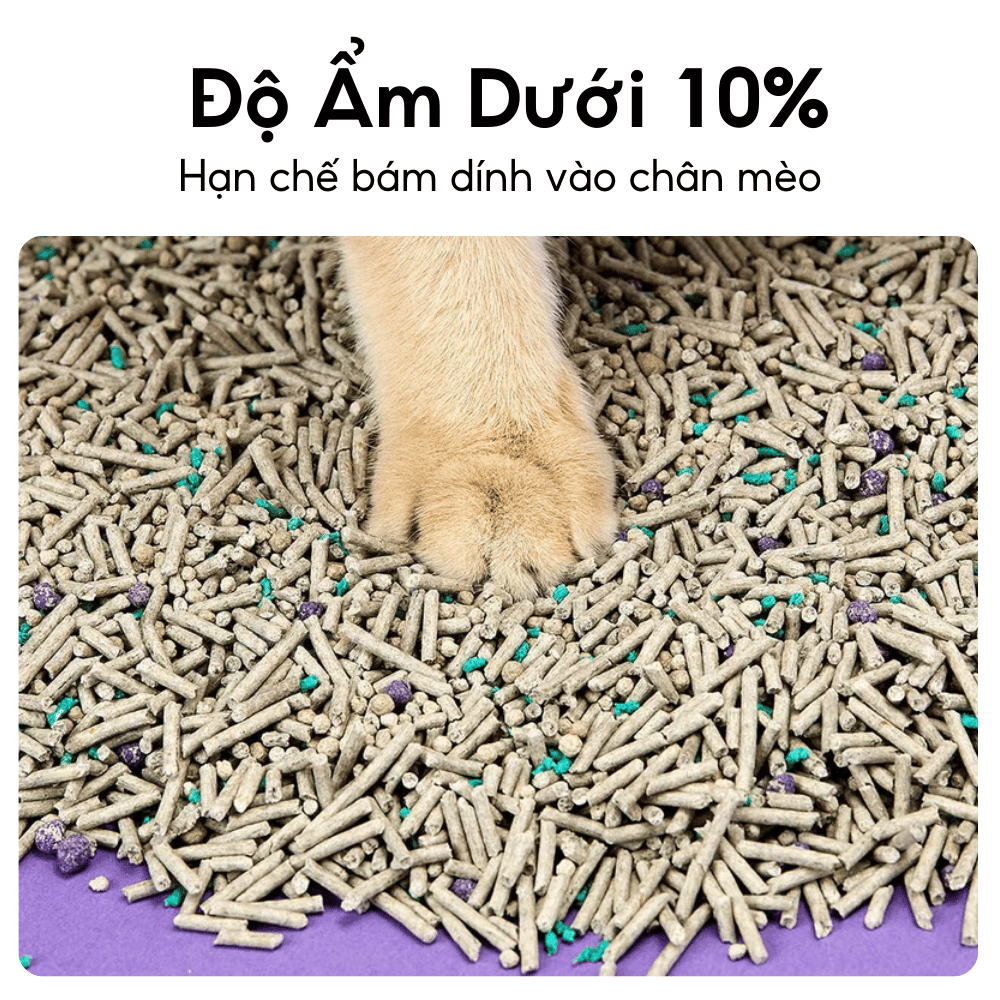 Cát hỗn hợp PETKIT - Xả được trong bồn cầu