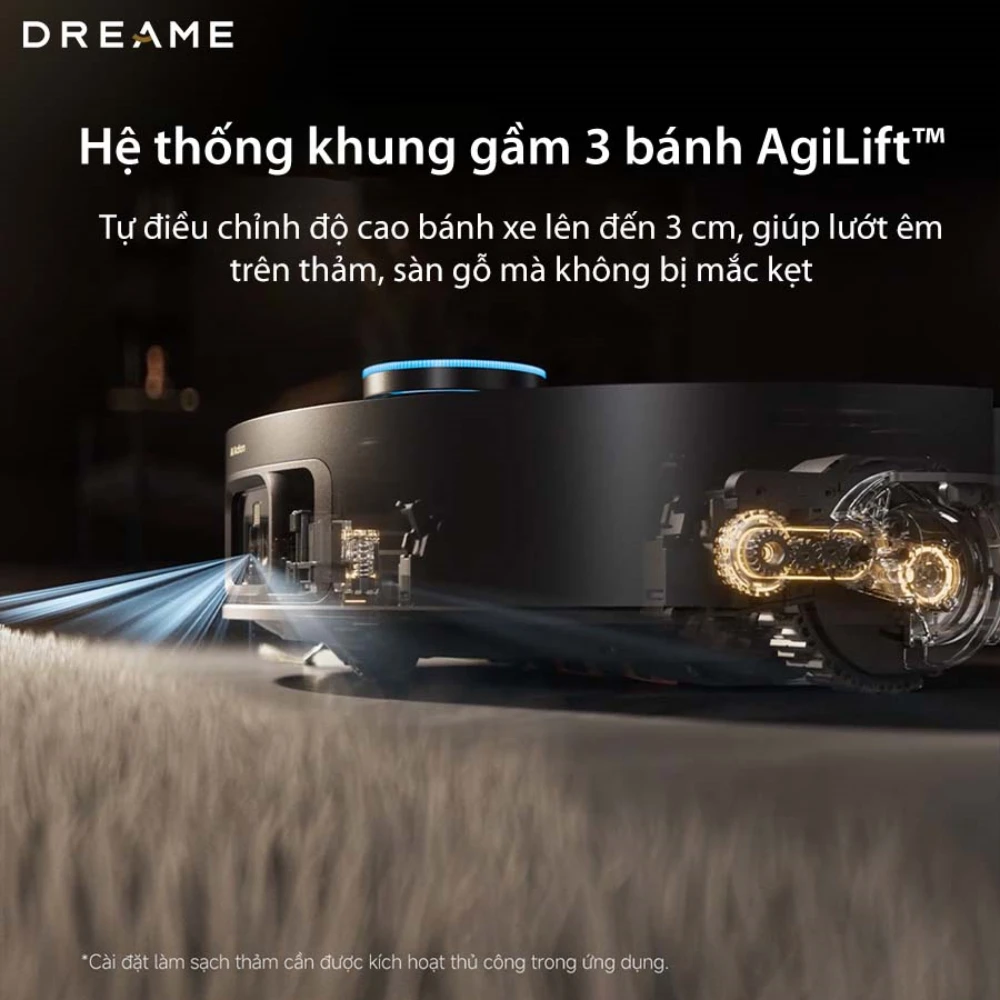 Robot hút bụi lau nhà thông minh Dreame X50 Pro Ultra