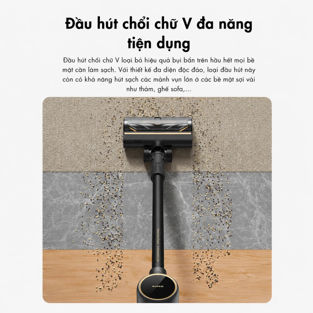 Máy hút bụi không dây thông minh Dreame R10 Pro