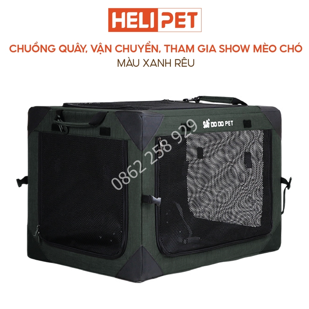 Chuồng Quây Lồng Vận Chuyển Chuyên Dùng Cho Catshow - HeLiPet