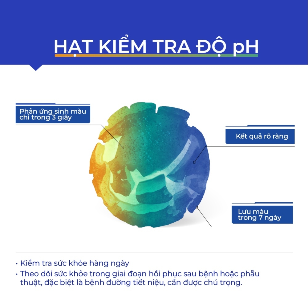 Hạt đo pH nước tiểu mèo