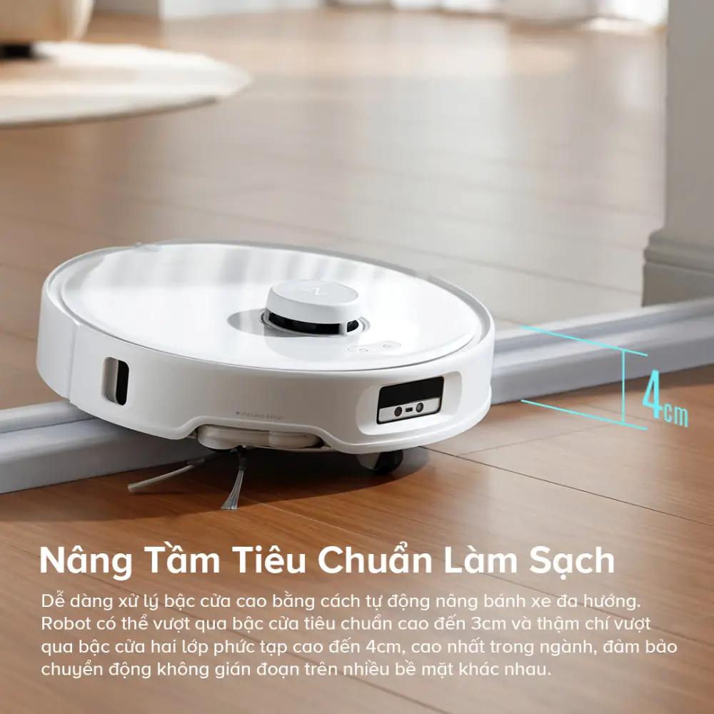Robot hút bụi lau nhà Roborock Q Revo Curv