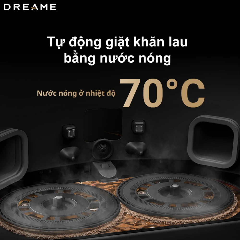 Robot hút bụi lau nhà thông minh Dreame X40 Master