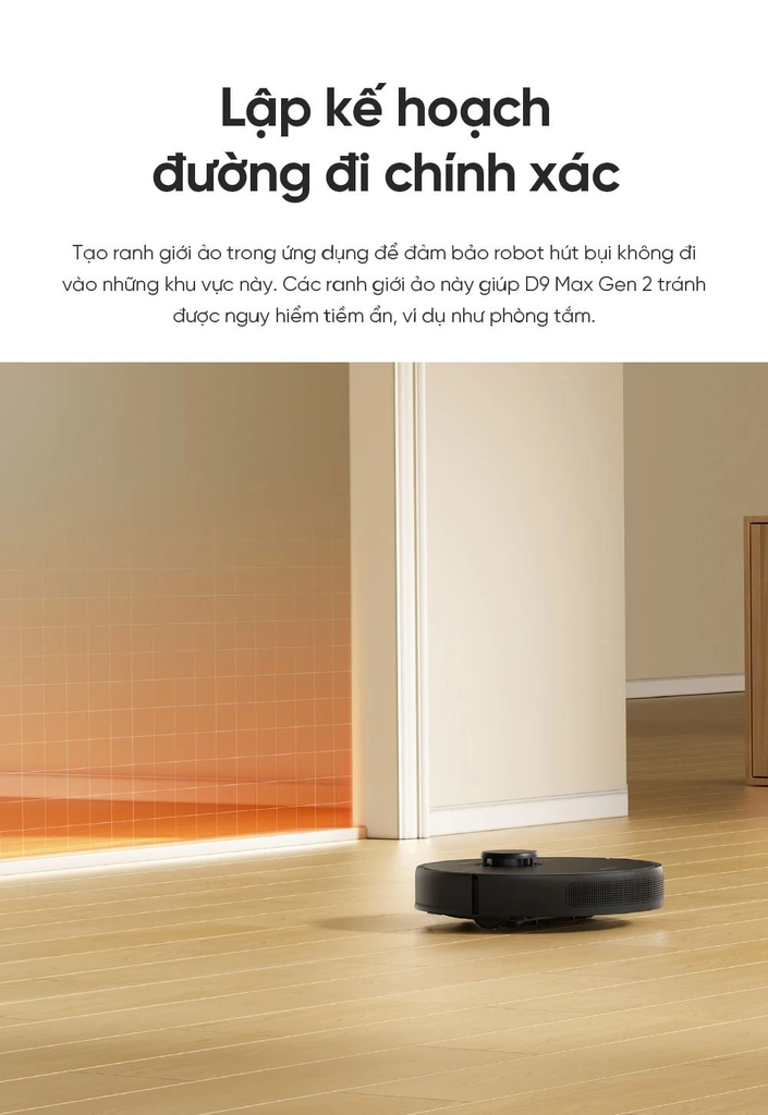 Robot hút bụi lau nhà Dreame D9 Max Gen 2