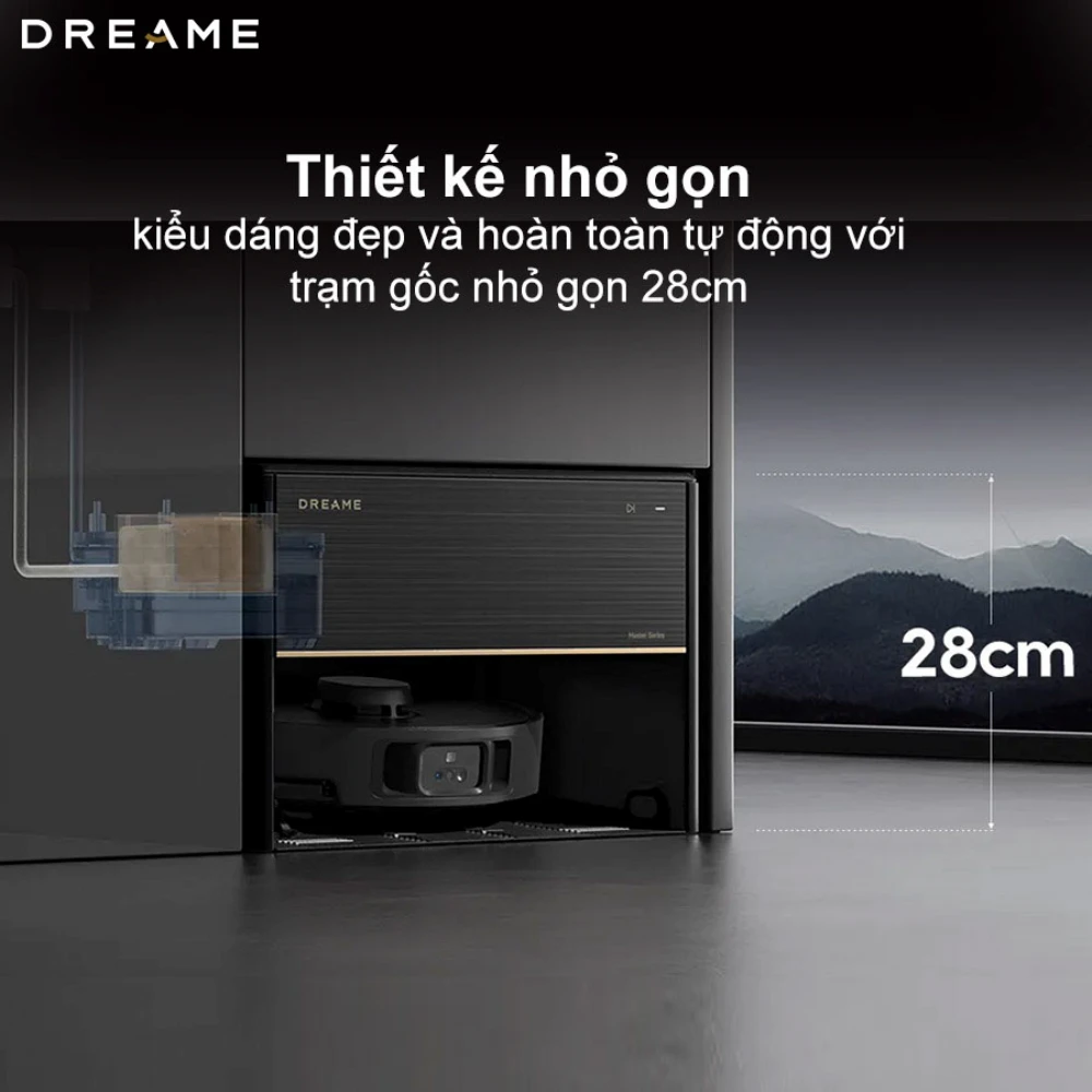 Robot hút bụi lau nhà thông minh Dreame X40 Master