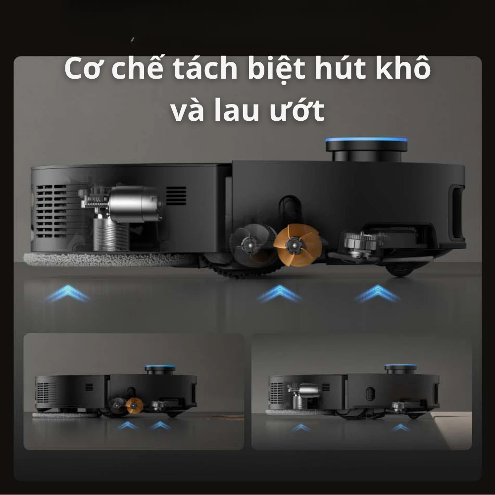 Robot hút bụi lau nhà thông minh Dreame X50 Master