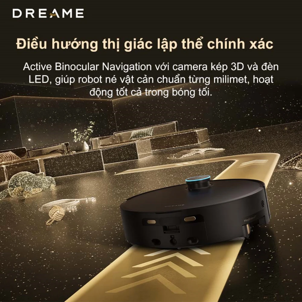Robot hút bụi lau nhà thông minh Dreame Aqua 10 Pro Track