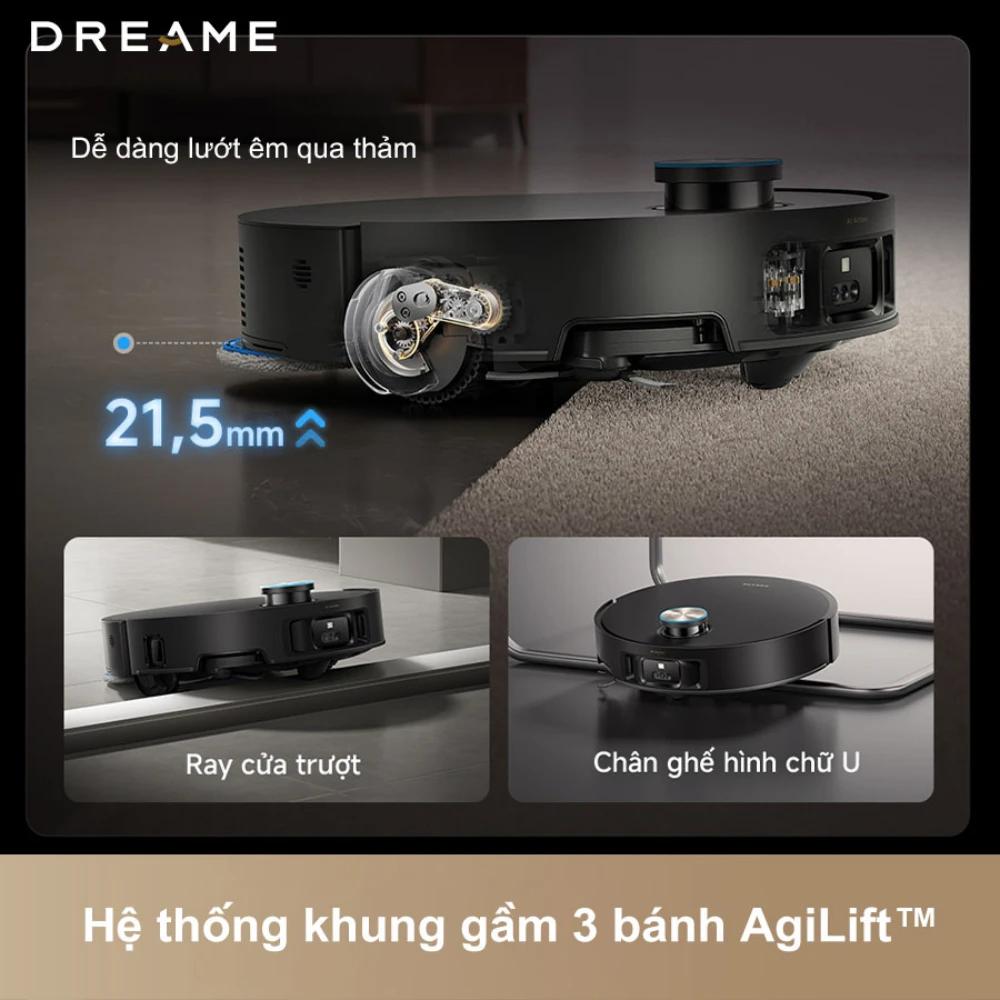 Robot hút bụi lau nhà thông minh Dreame Matrix10 Ultra