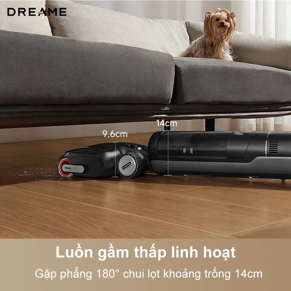Máy lau sàn hút bụi thông minh Dreame H12 FlexReach