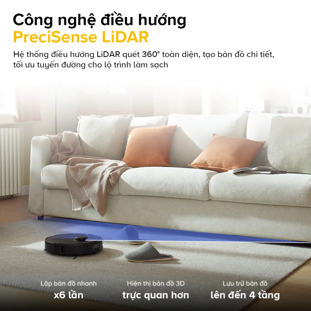 Robot hút bụi lau nhà Roborock QR 798